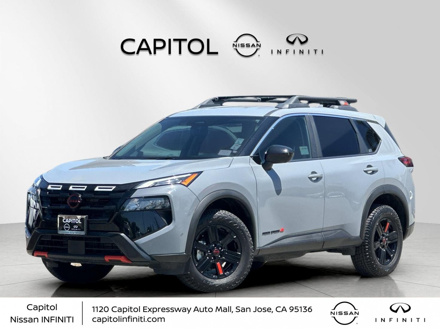Boulder Gray Pearl 2025 Nissan Rogue SUV / Crossover All-Wheel Drive Continuously Variable Transmission