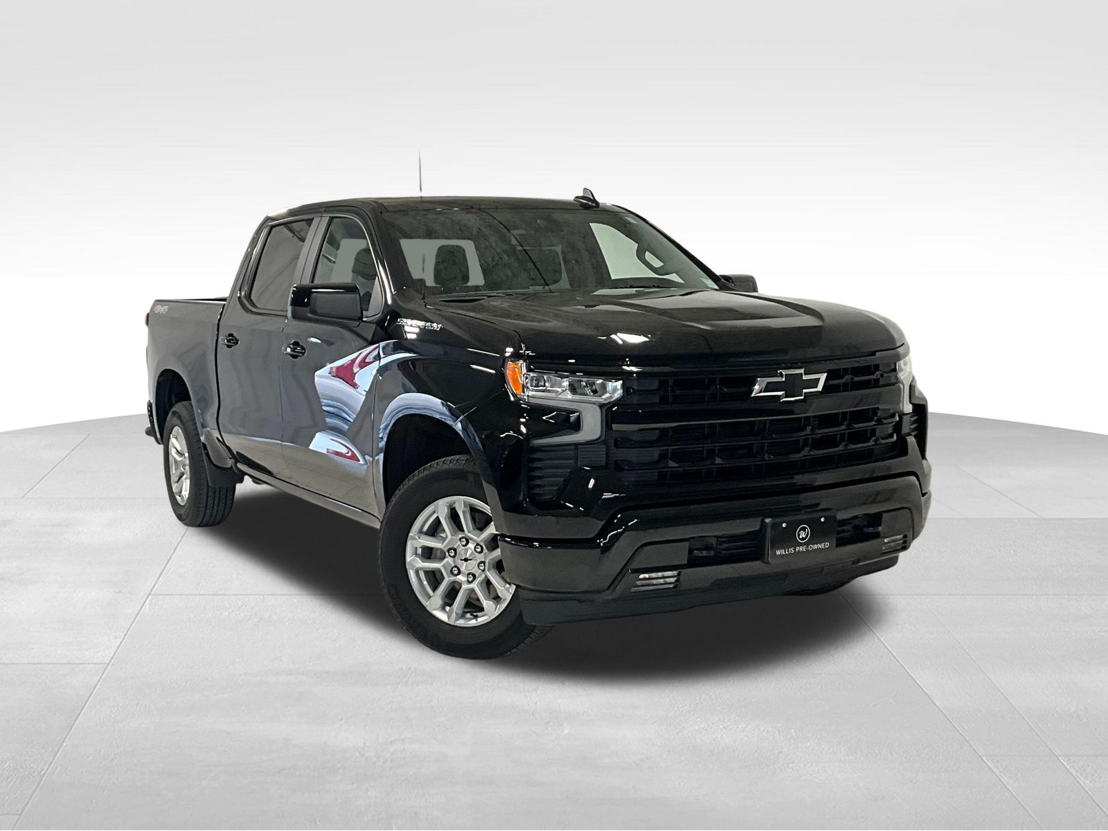 Black 2026 Chevrolet Silverado 1500 Pickup Truck Four-Wheel Drive Automatic