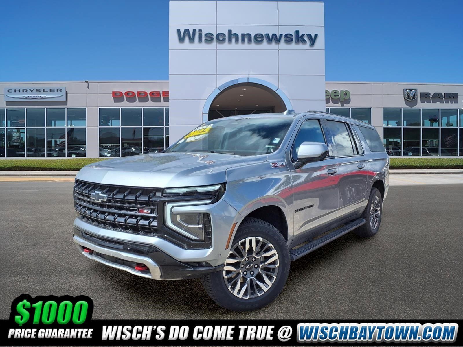 Sterling Gray Metallic 2025 Chevrolet Suburban SUV / Crossover Four-Wheel Drive