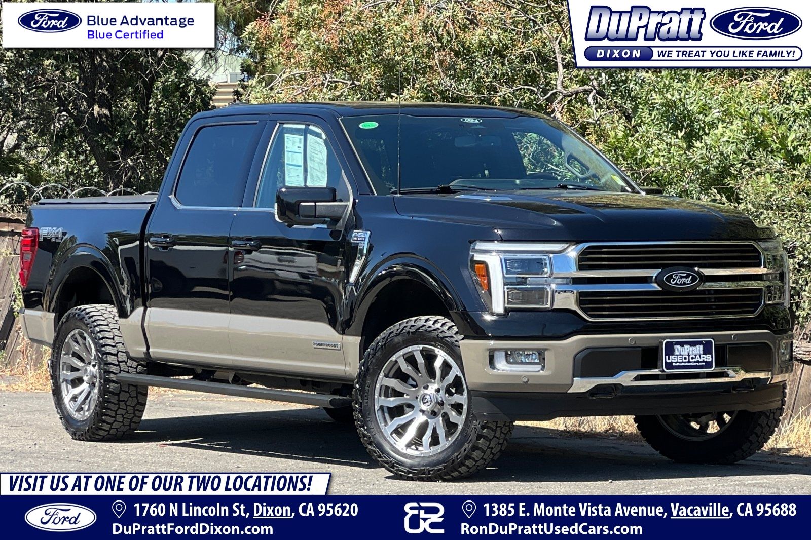 Black Metallic 2025 Ford F-150 Pickup Truck Four-Wheel Drive Automatic