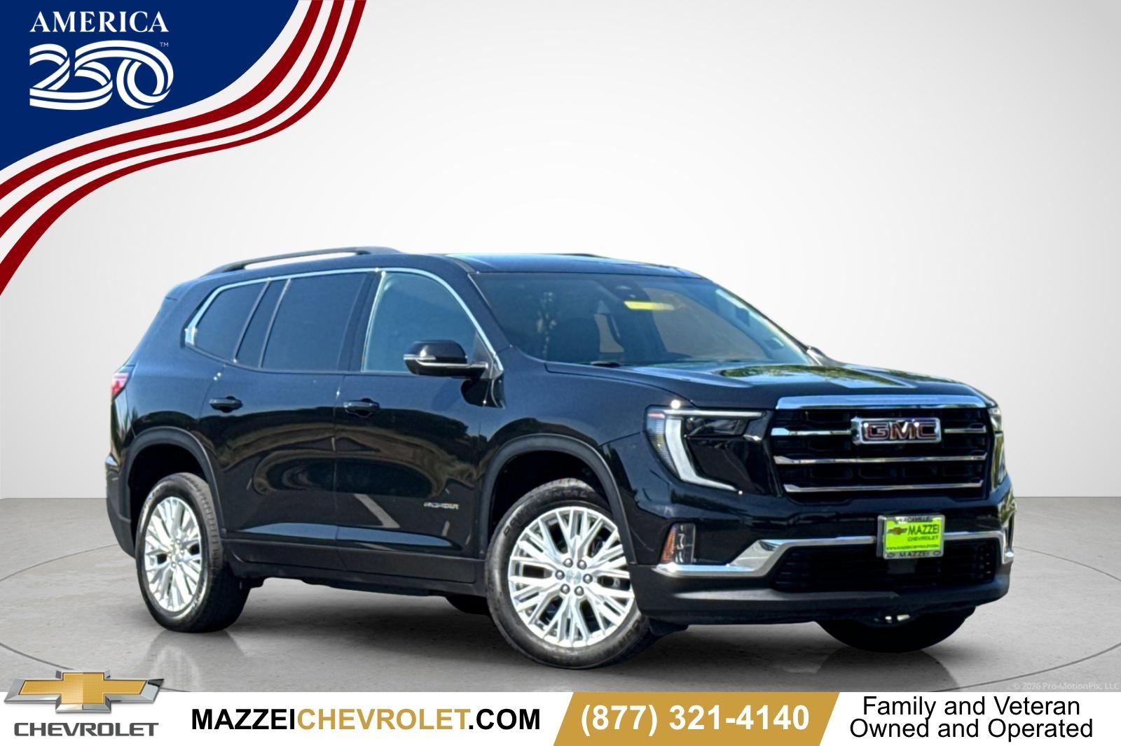 Black (Ebony Twilight Metallic) 2024 GMC Acadia SUV / Crossover Front-Wheel Drive 8-Speed Automatic