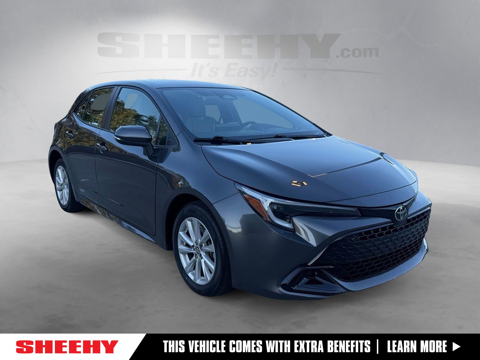 Magnetic Gray Metallic 2025 Toyota Corolla Hatchback Hatchback Front-Wheel Drive Continuously Variable Transmission