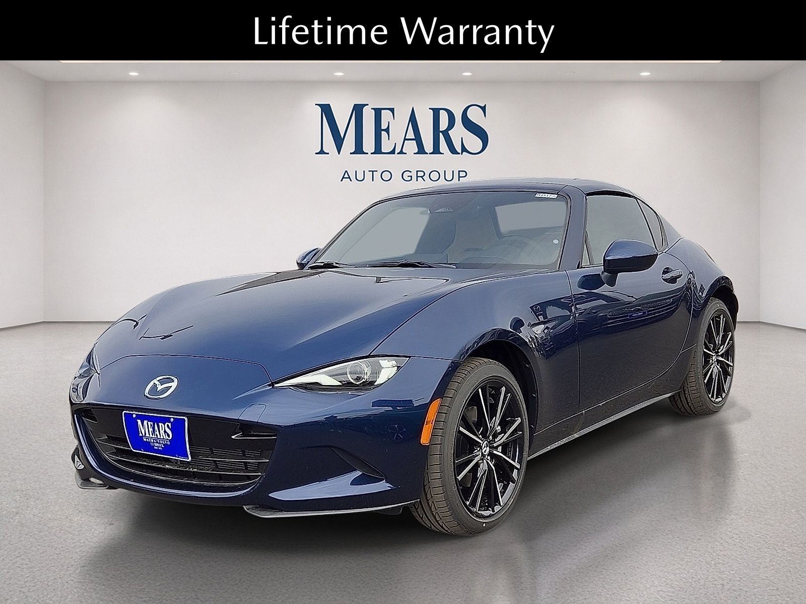 Deep Crystal Blue Mica 2026 Mazda MX-5 Miata Convertible Rear-Wheel Drive 6-Speed Manual