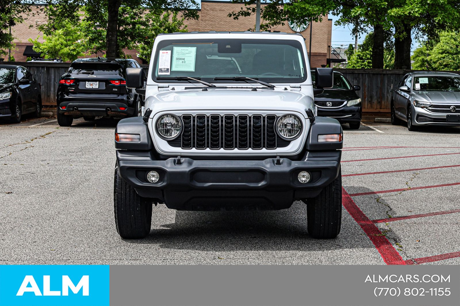 Used 2025 White Jeep Sport S image 12