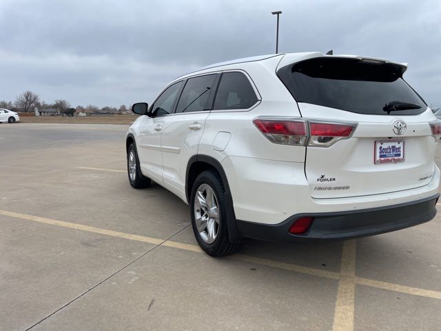 2015 Toyota Highlander Limited 7