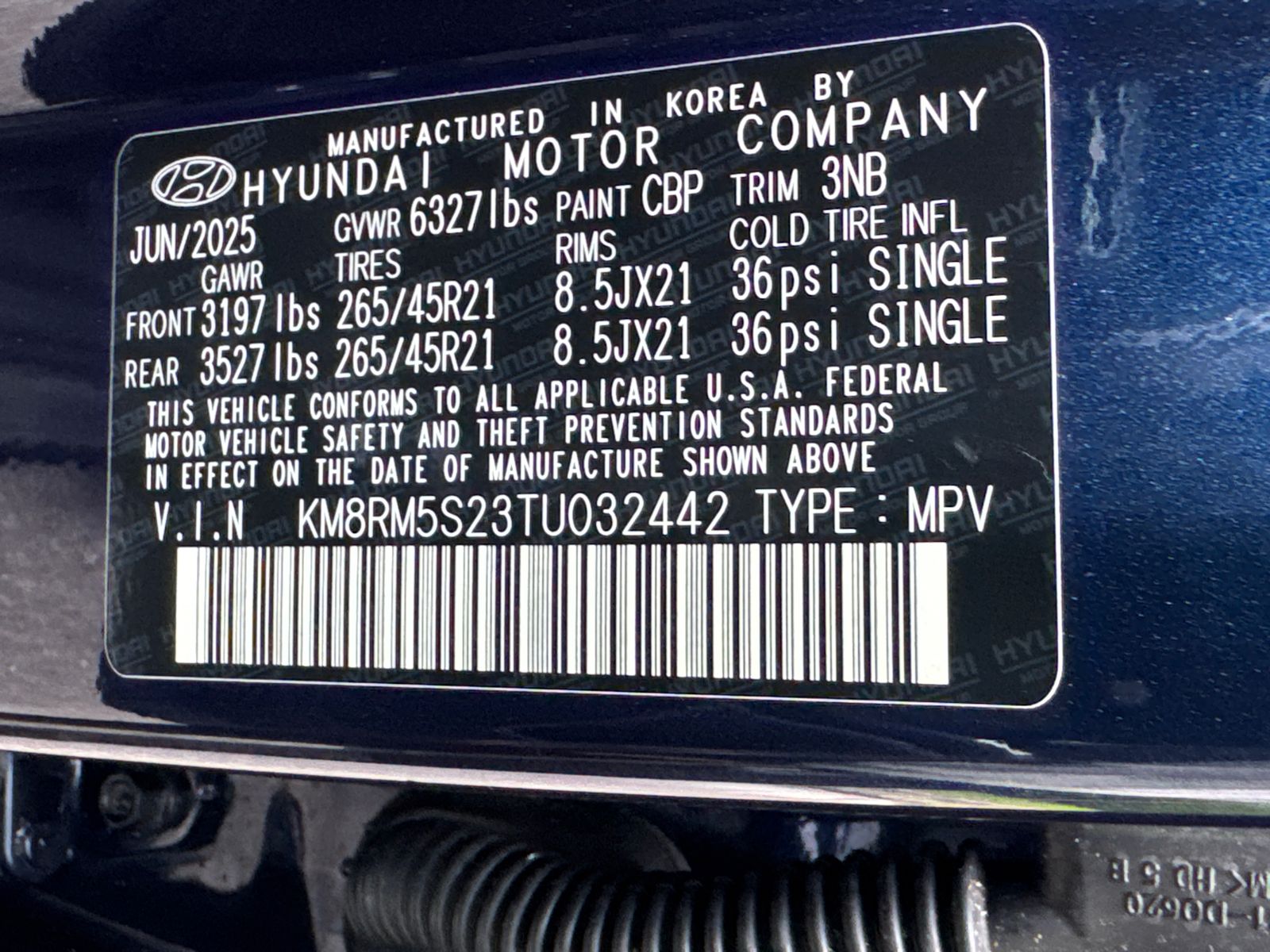 Used 2026 Blue Hyundai Calligraphy image 34