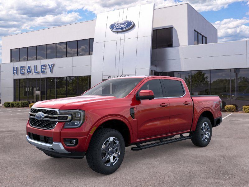 Ruby Red Metallic Tinted Clearcoat 2026 Ford Ranger Pickup Truck Four-Wheel Drive Automatic