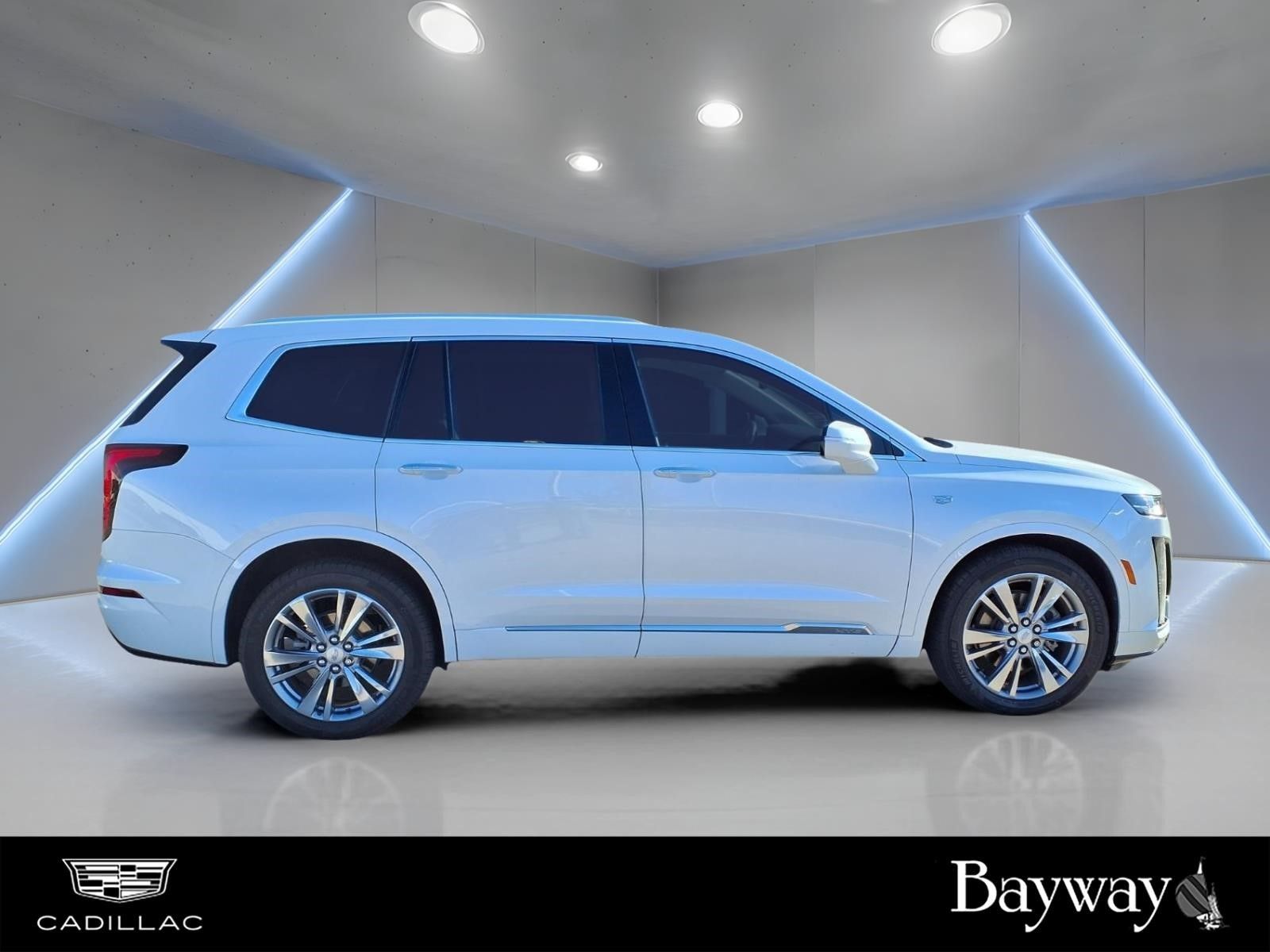 2023 Cadillac XT6 Premium Luxury White at Bayway Cadillac of The Woodlands