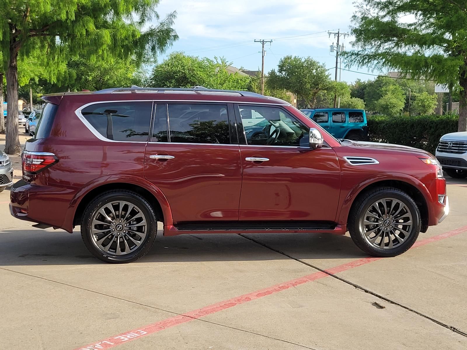 used 2023 Nissan Armada car, priced at $41,000