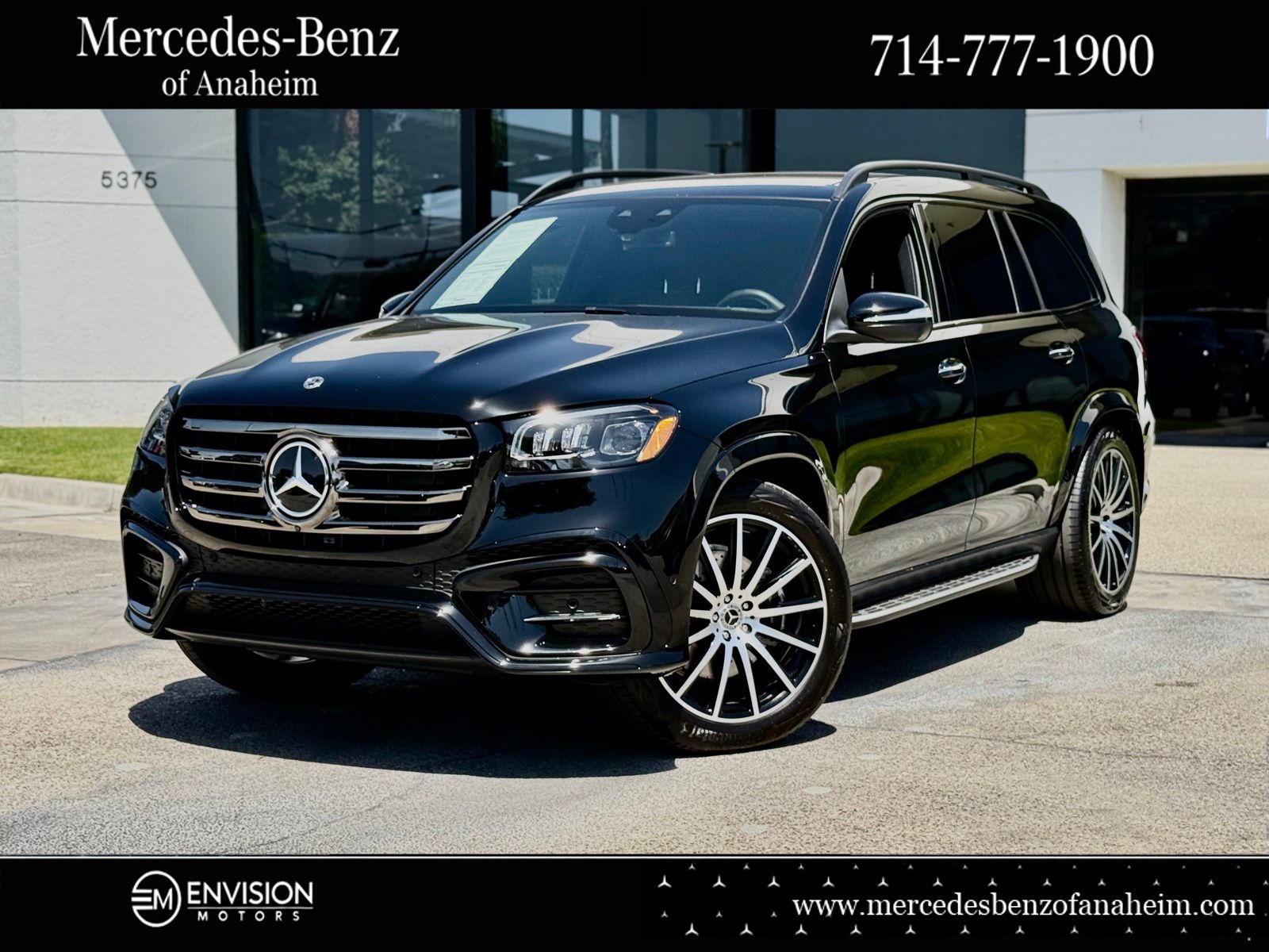 Black 2025 Mercedes-Benz GLS SUV / Crossover All-Wheel Drive 9-Speed Automatic
