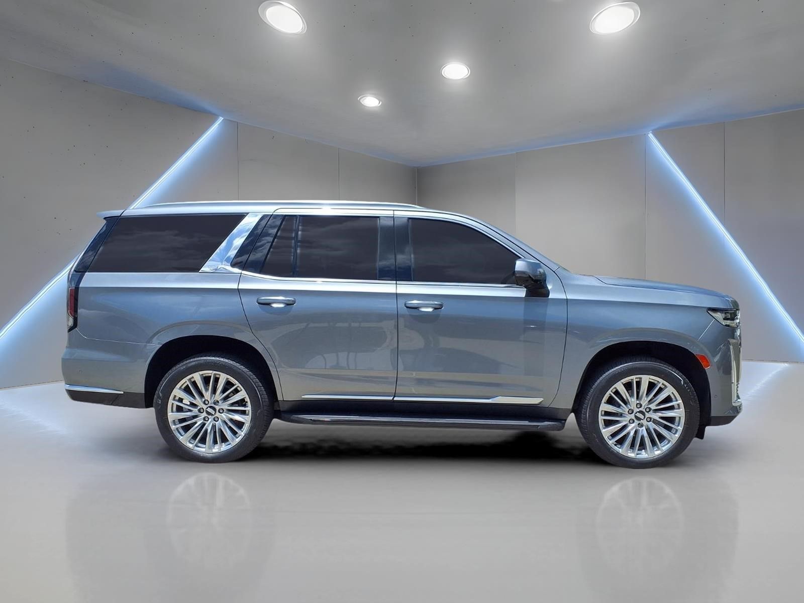 2021 Cadillac Escalade Premium Luxury Gray at Tom Peacock Cadillac