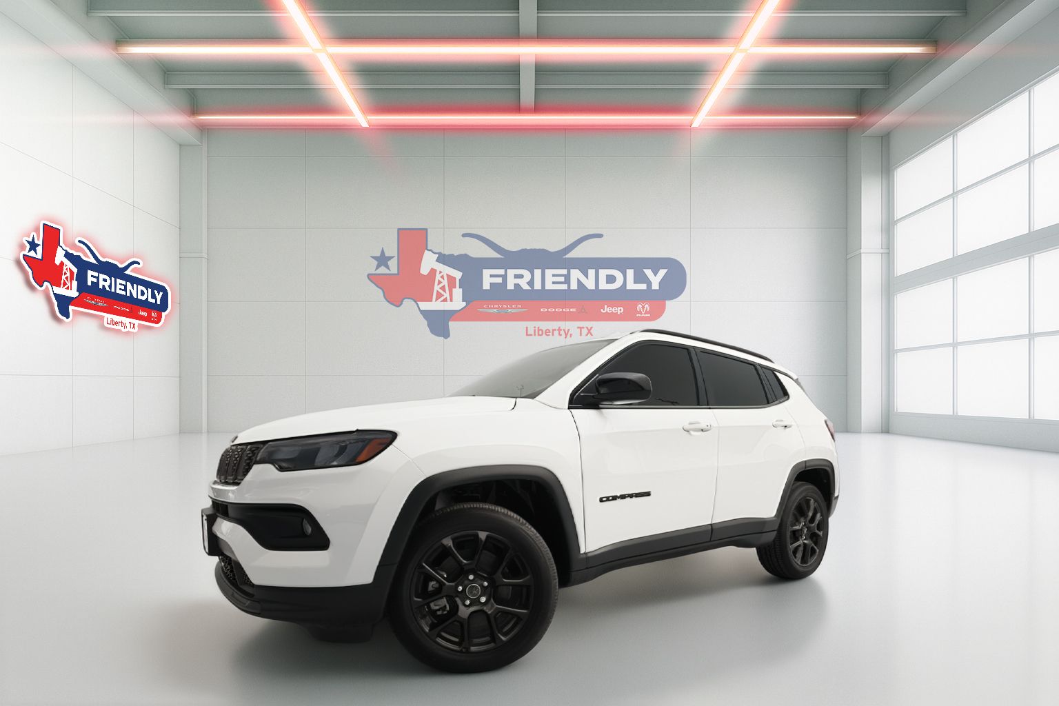 Bright White Clearcoat 2026 Jeep Compass SUV / Crossover Four-Wheel Drive 8-Speed Automatic