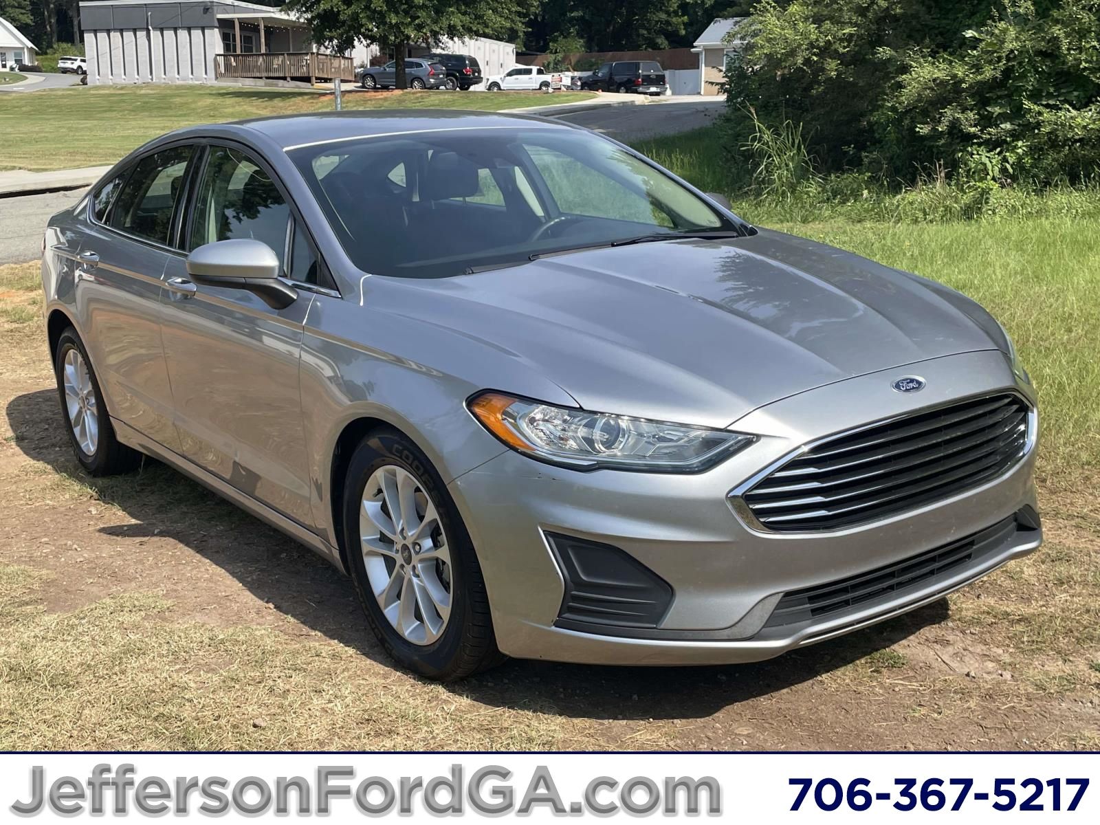 Silver Metallic 2020 Ford Fusion Sedan Front-Wheel Drive 6-Speed Automatic