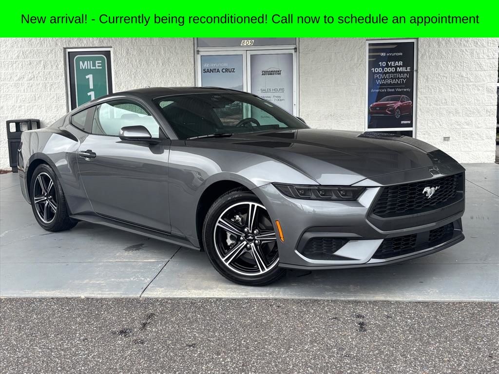 Gray Metallic 2025 Ford Mustang Coupe Rear-Wheel Drive Automatic