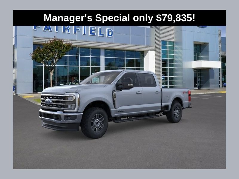 Glacier Gray Metallic Tri-Coat 2026 Ford F-250 Super Duty Pickup Truck Four-Wheel Drive Automatic