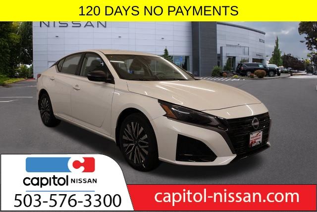 Pearl White Tricoat 2026 Nissan Altima Sedan All-Wheel Drive Continuously Variable Transmission