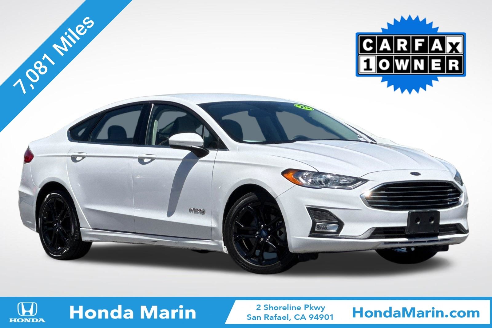 Oxford White 2020 Ford Fusion SE FWD Sedan Front-Wheel Drive 6-Speed Automatic