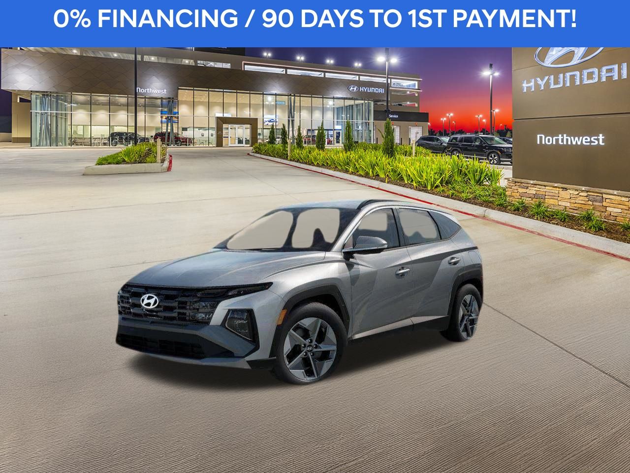 Shimmering Silver 2026 Hyundai Tucson SEL FWD SUV / Crossover Front-Wheel Drive 8-Speed Automatic