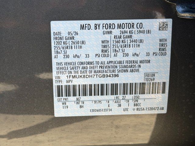 New 2026 Carbonized Gray Metallic Ford Active image 24
