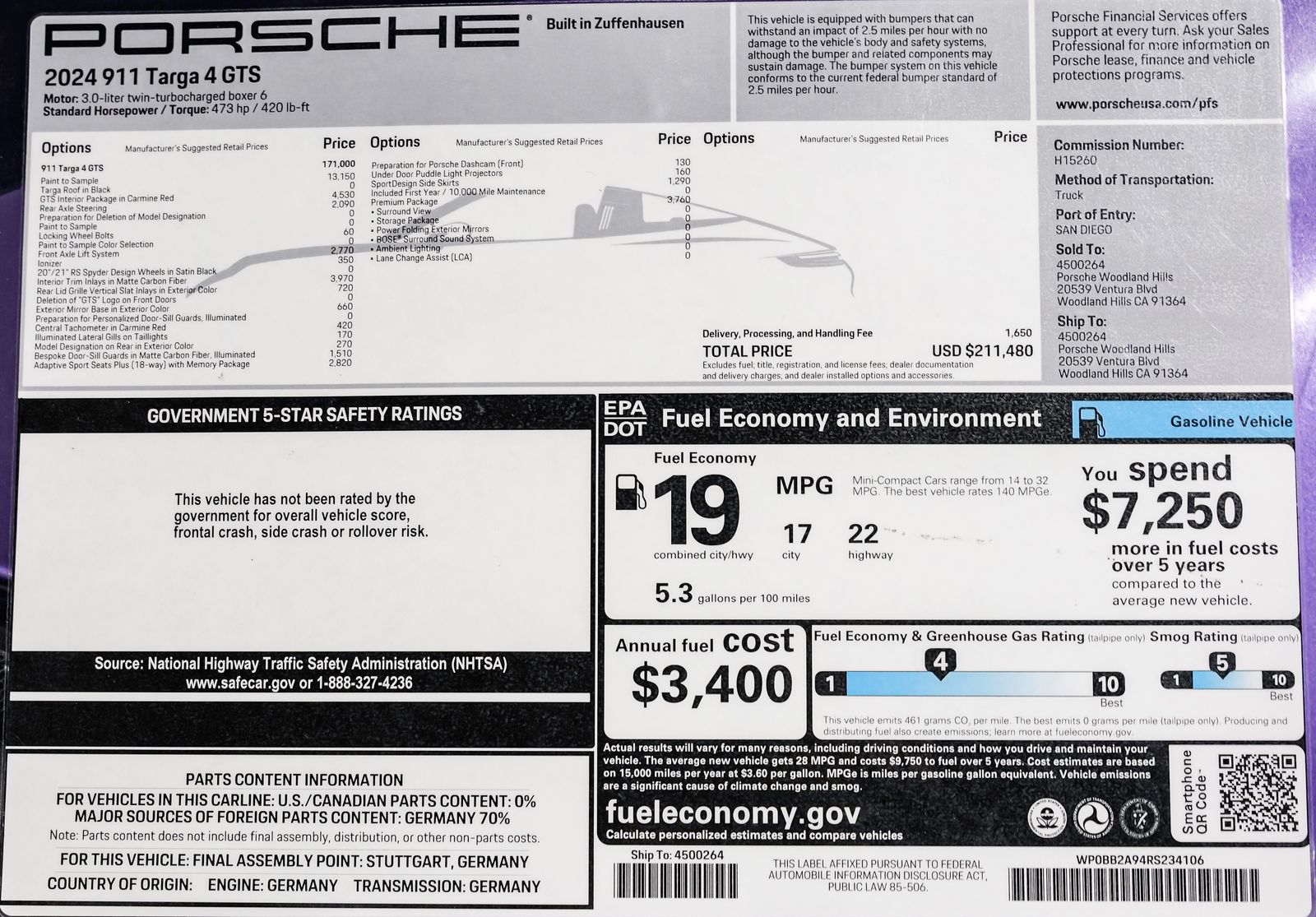 2024 Porsche 911