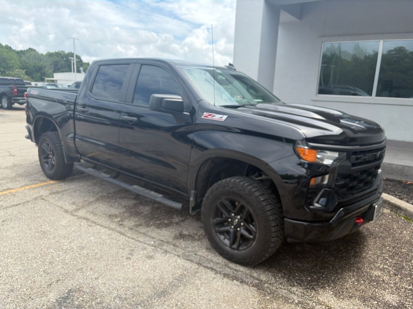 Black 2024 Chevrolet Silverado 1500 Pickup Truck Four-Wheel Drive 8-Speed Automatic