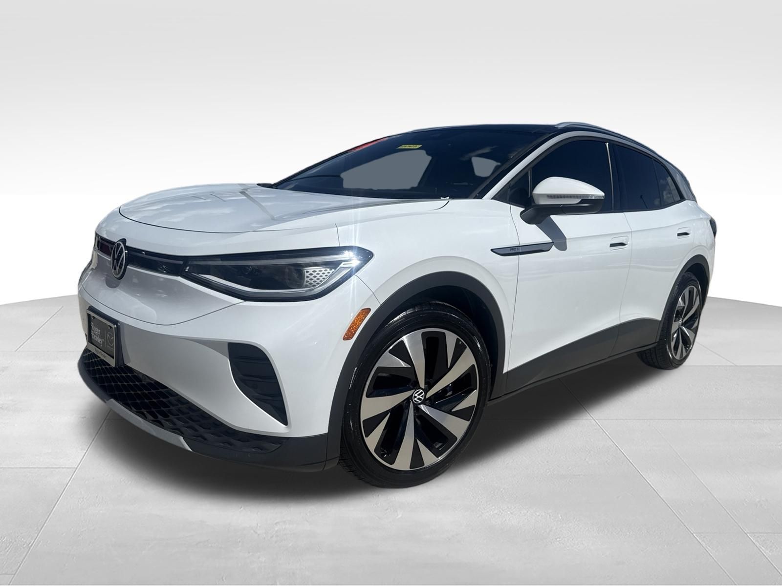 Glacier White 2021 Volkswagen ID.4 SUV / Crossover Rear-Wheel Drive Automatic