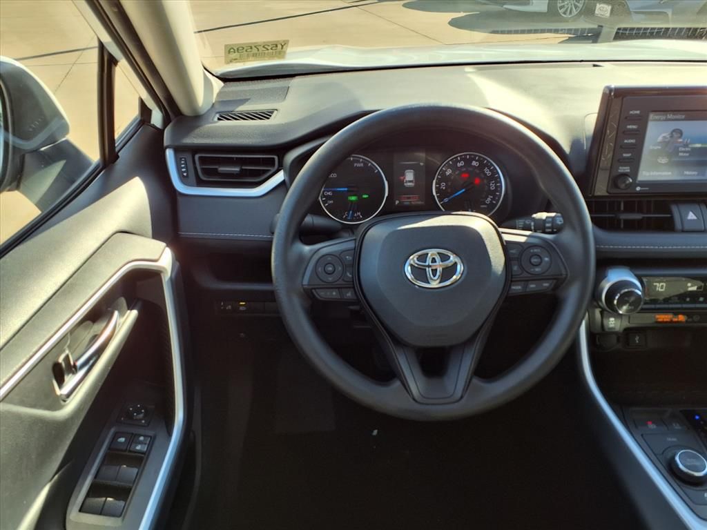 2021 Toyota RAV4 Hybrid XLE White at Don McGill Toyota
