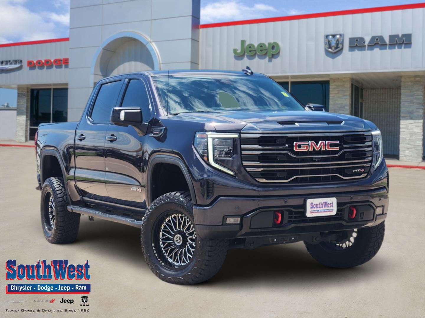 Titanium Rush Metallic 2023 GMC Sierra 1500 Pickup Truck Four-Wheel Drive Automatic