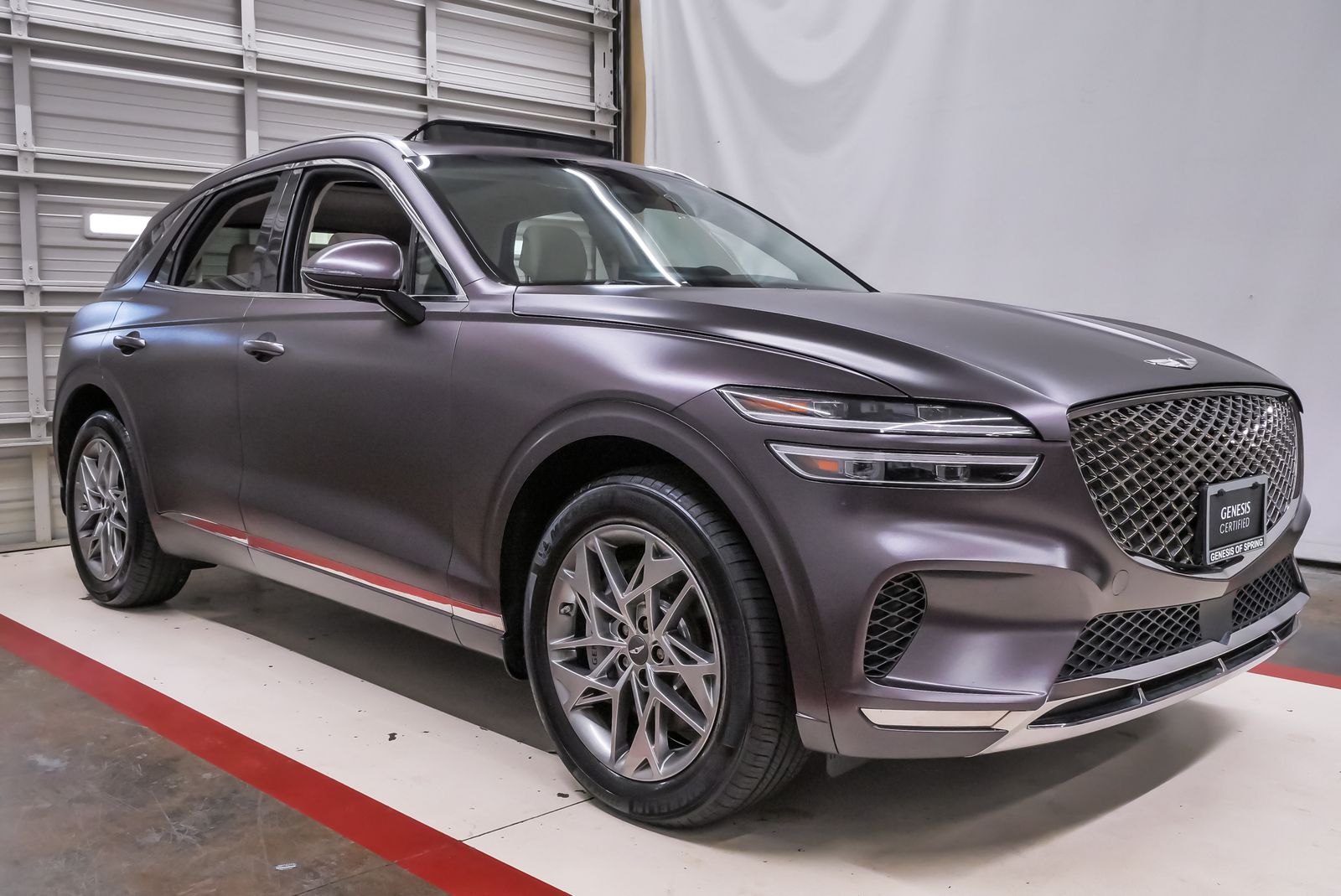 2023 Genesis GV70 2.5T Red at Genesis of Spring