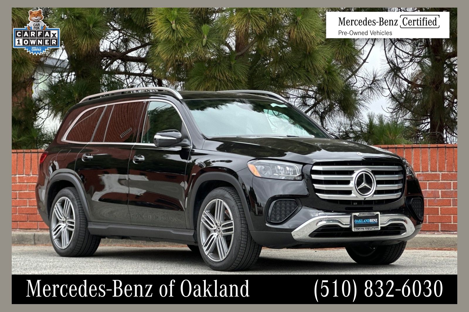 Black (Obsidian) 2024 Mercedes-Benz GLS SUV / Crossover All-Wheel Drive 9-Speed Automatic