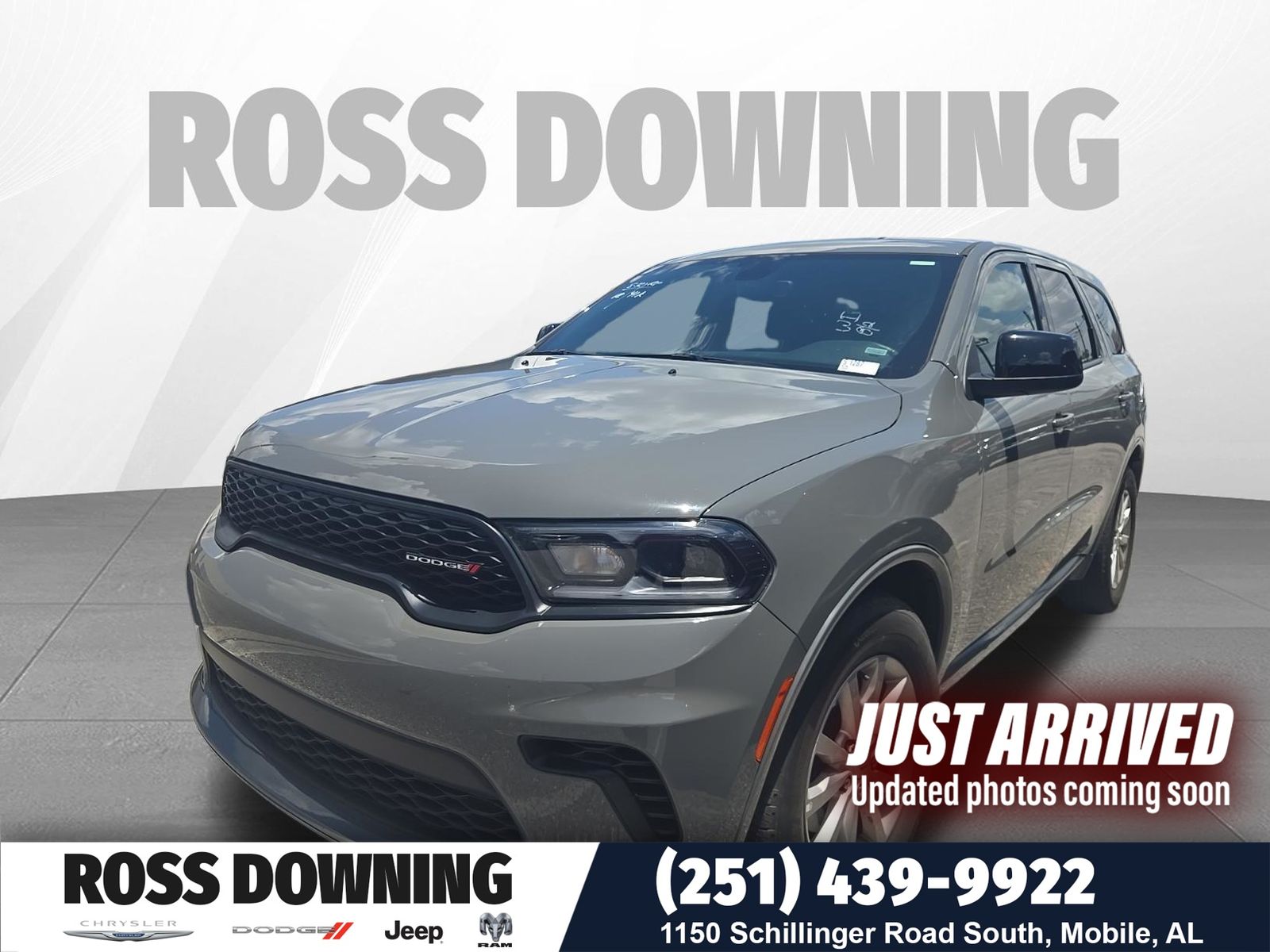 Destroyer Gray Clearcoat 2025 Dodge Durango SUV / Crossover Rear-Wheel Drive 8-Speed Automatic
