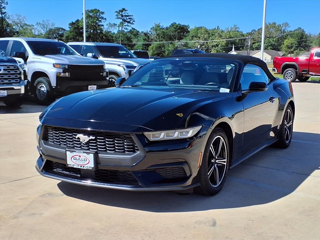 2024 Ford Mustang EcoBoost Premium Black at Community Toyota
