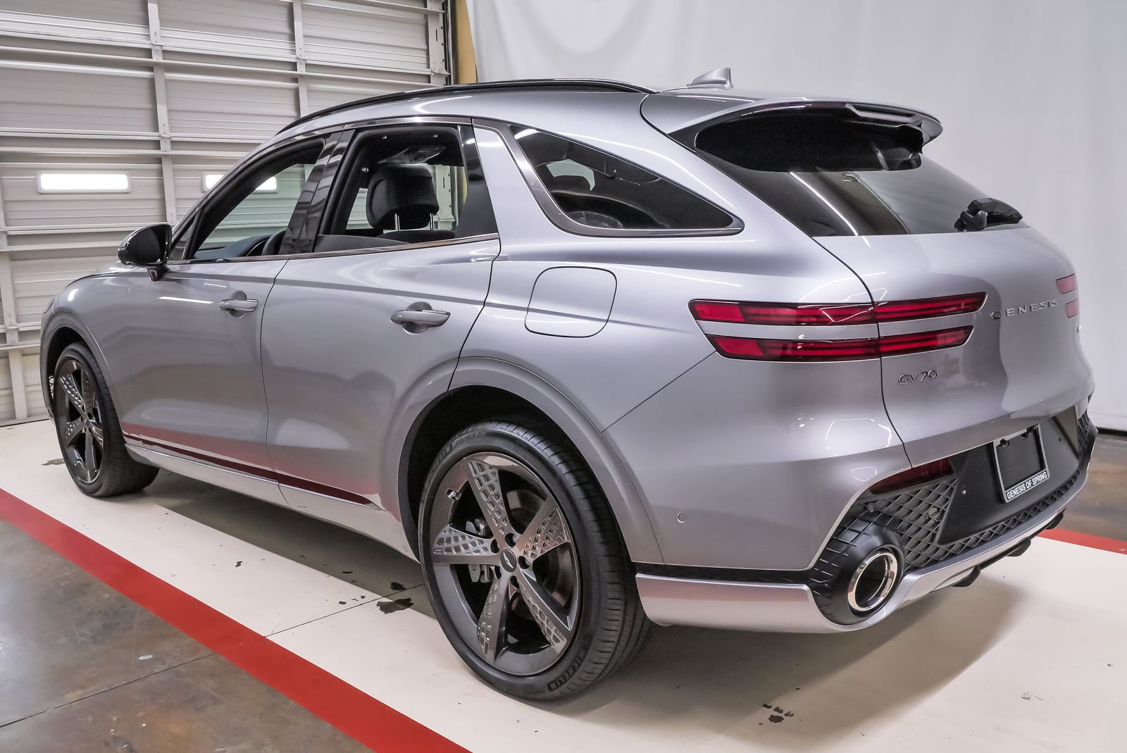 2024 Genesis GV70 2.5T Sport Prestige Silver at Genesis of Spring