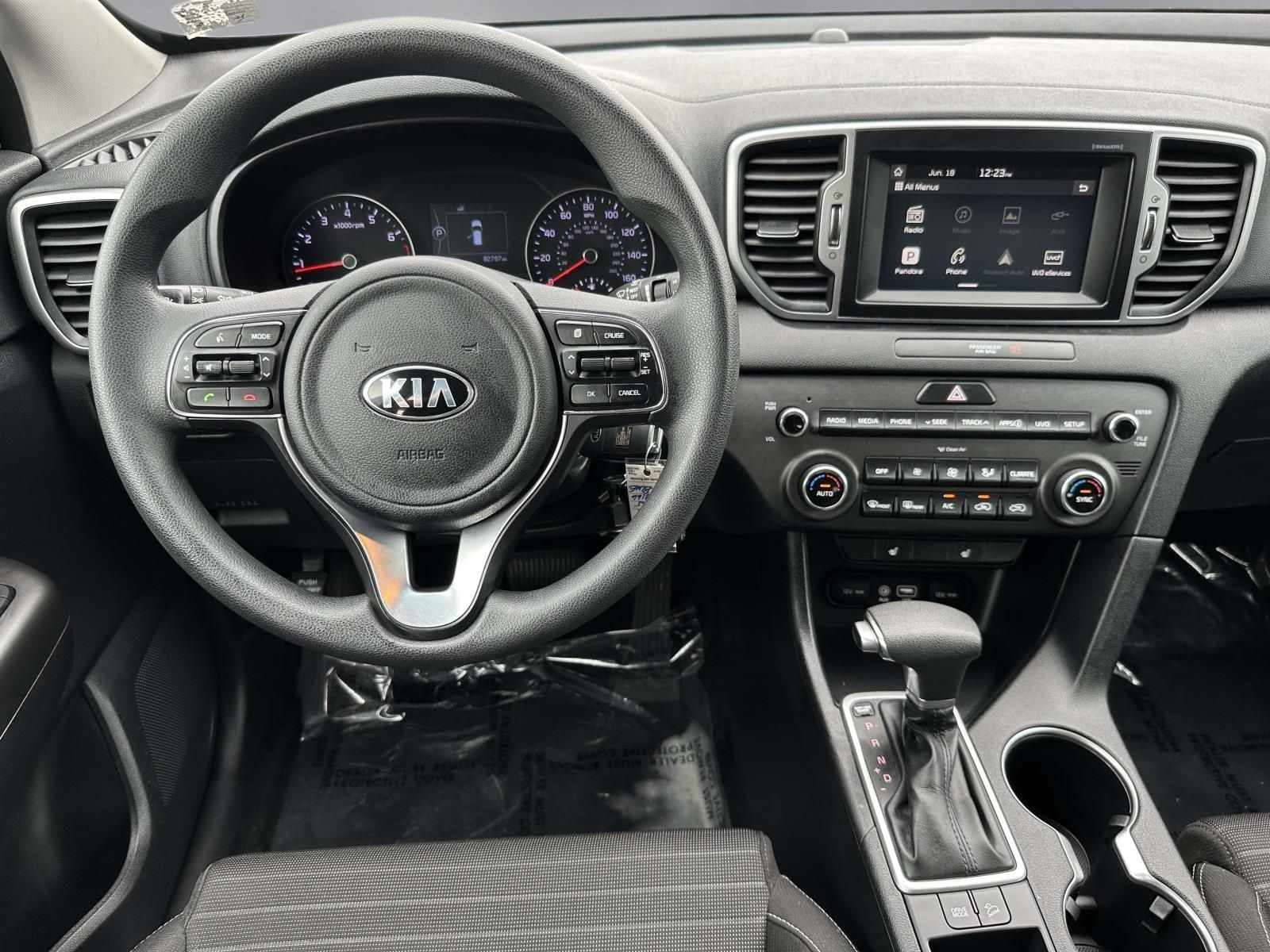 Used 2017 Blue Kia LX image 3
