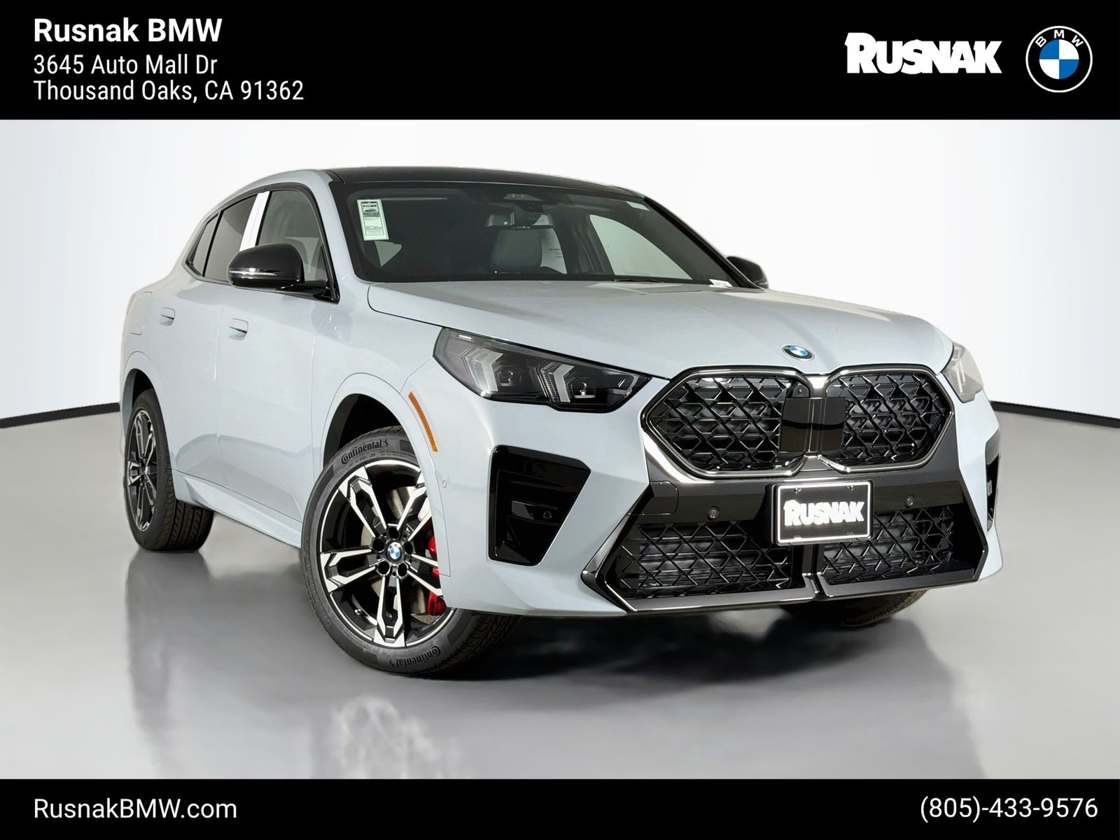 Gray (Brooklyn Grey Metallic) 2026 BMW X2 SUV / Crossover All-Wheel Drive 7-Speed Automatic