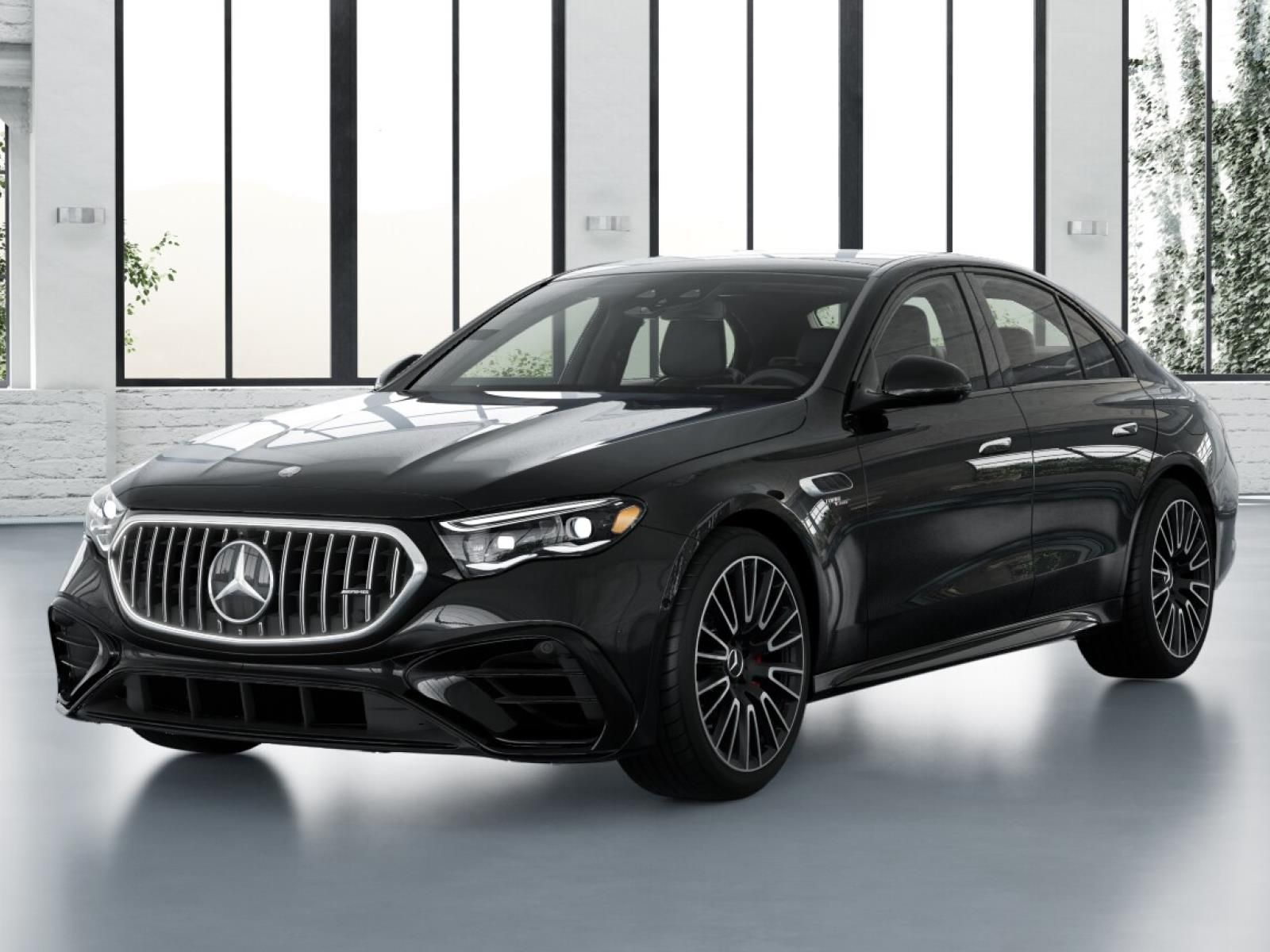 Obsidian Black Metallic 2026 Mercedes-Benz E-Class Sedan All-Wheel Drive 9-Speed Automatic