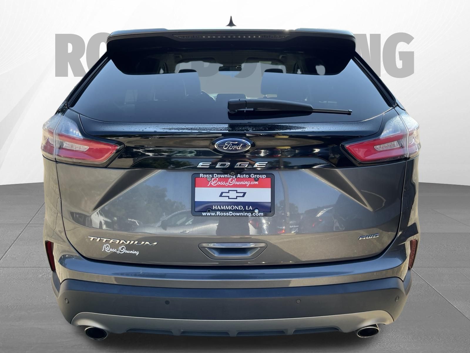 2022 Ford Edge Titanium Gray at Ross Downing Buick GMC