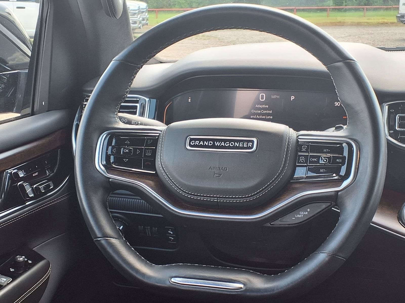 2022 Jeep Grand Wagoneer Series II Black at Bravo Nissan