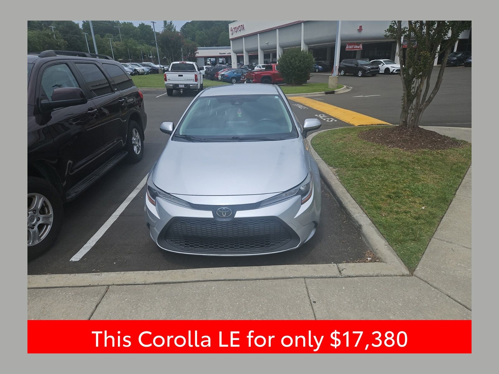 Classic Silver Metallic 2020 Toyota Corolla Sedan Front-Wheel Drive Continuously Variable Transmission