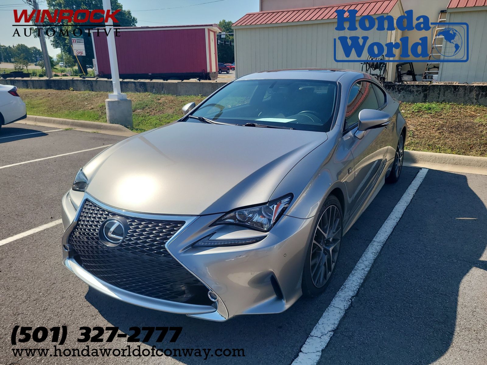 Pewter 2015 Lexus RC Coupe Rear-Wheel Drive 8-Speed Automatic