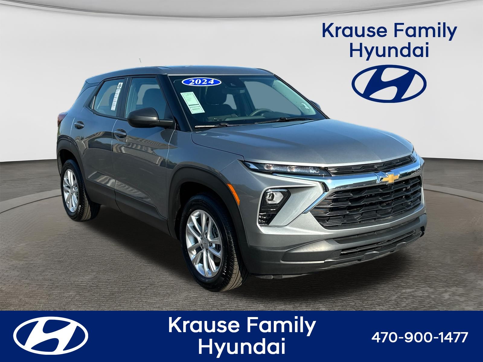 Sterling Gray Metallic 2024 Chevrolet Trailblazer SUV / Crossover Front-Wheel Drive Continuously Variable Transmission