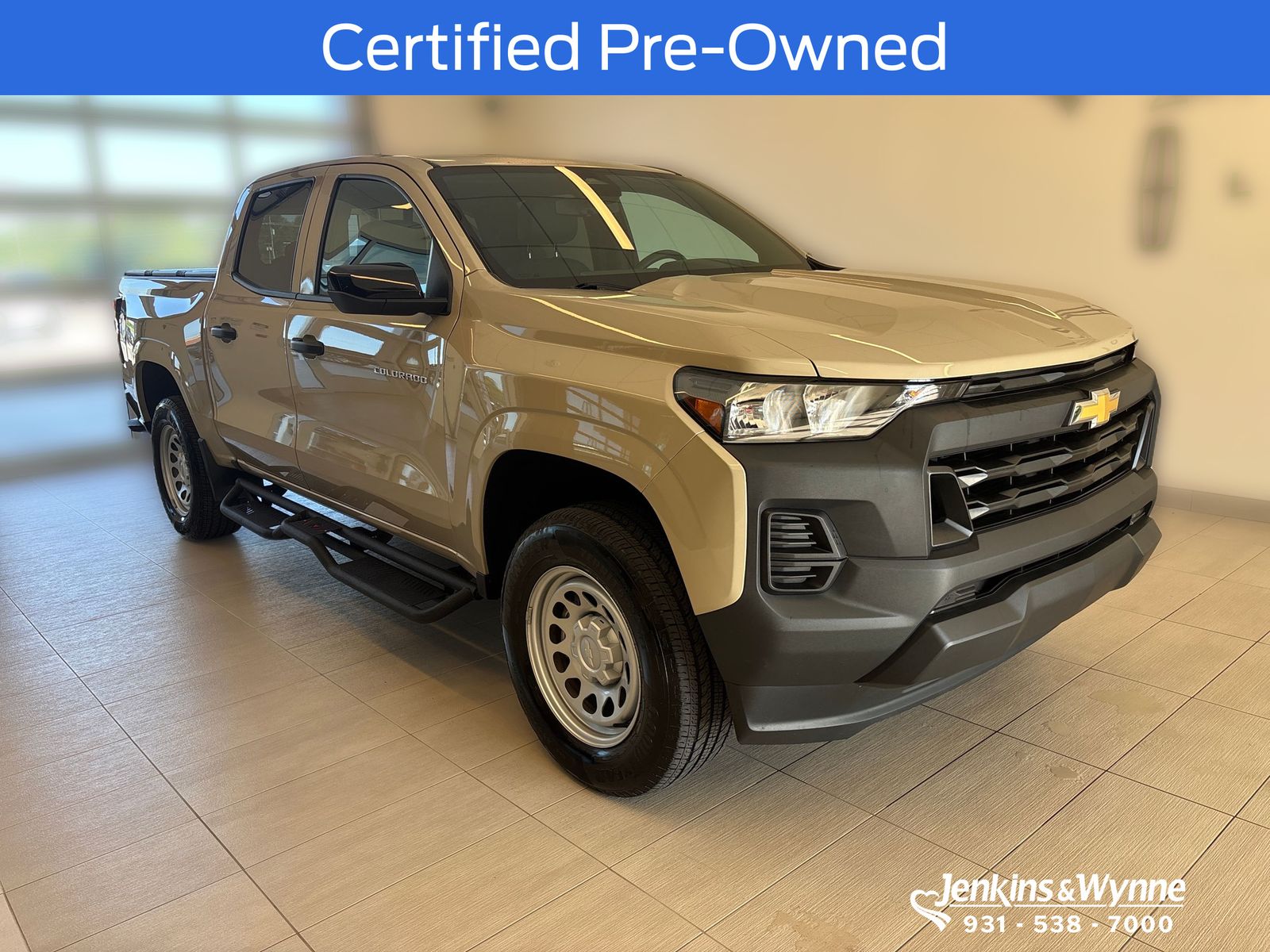 Sand Dune Metallic 2024 Chevrolet Colorado Pickup Truck 4X2 8-Speed Automatic