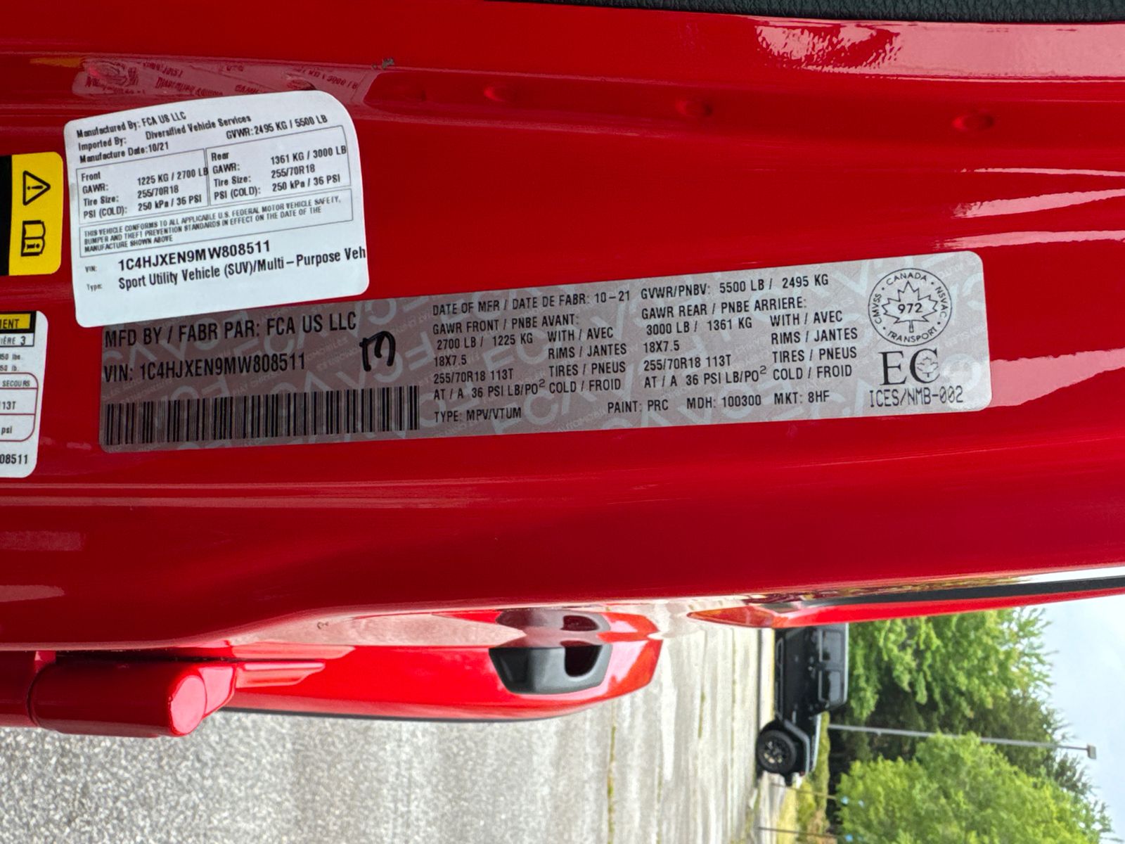 Used 2021 Firecracker Red Clearcoat Jeep Unlimited Sahara image 31