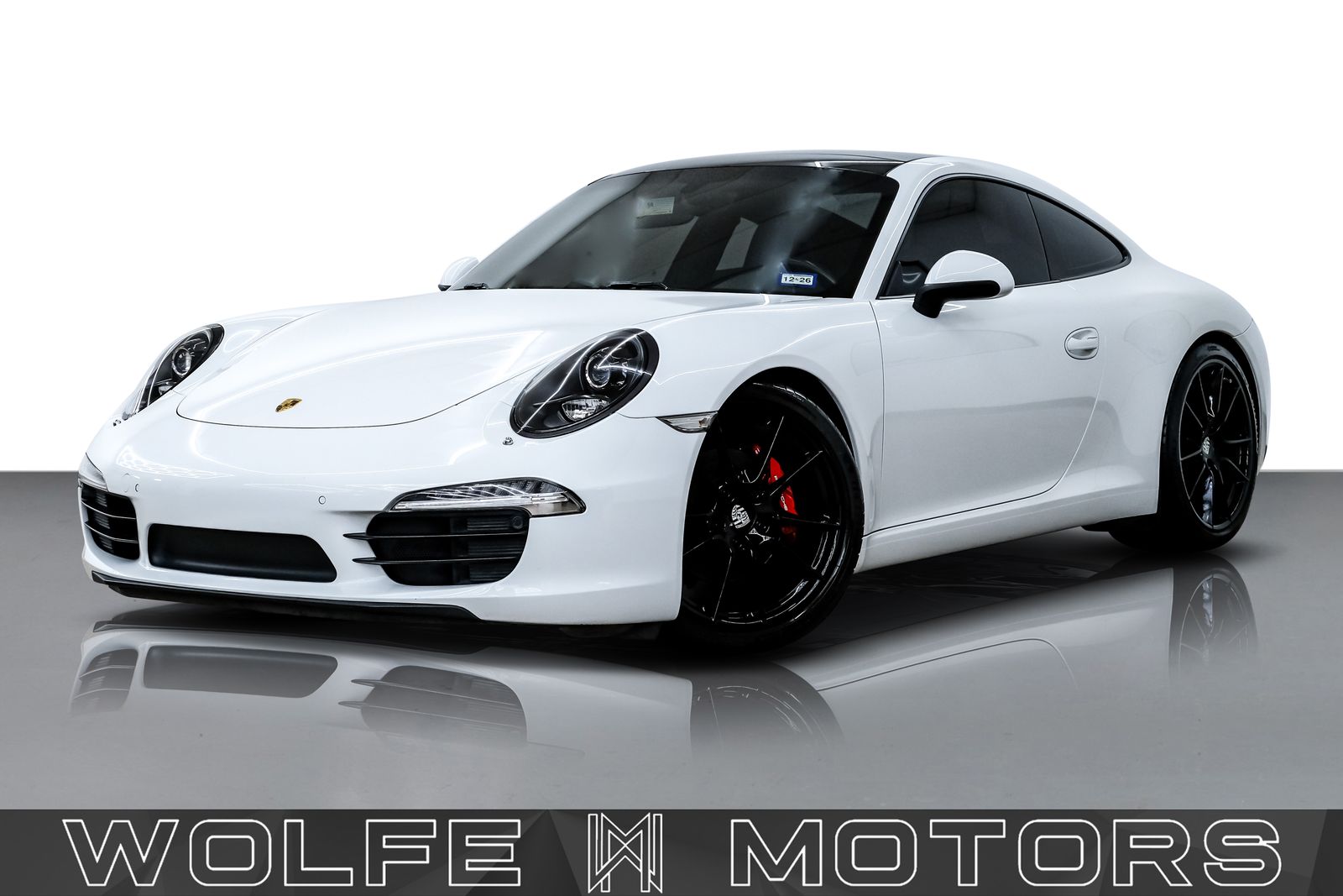 White 2015 Porsche 911 Coupe Rear-Wheel Drive 7-Speed Automatic