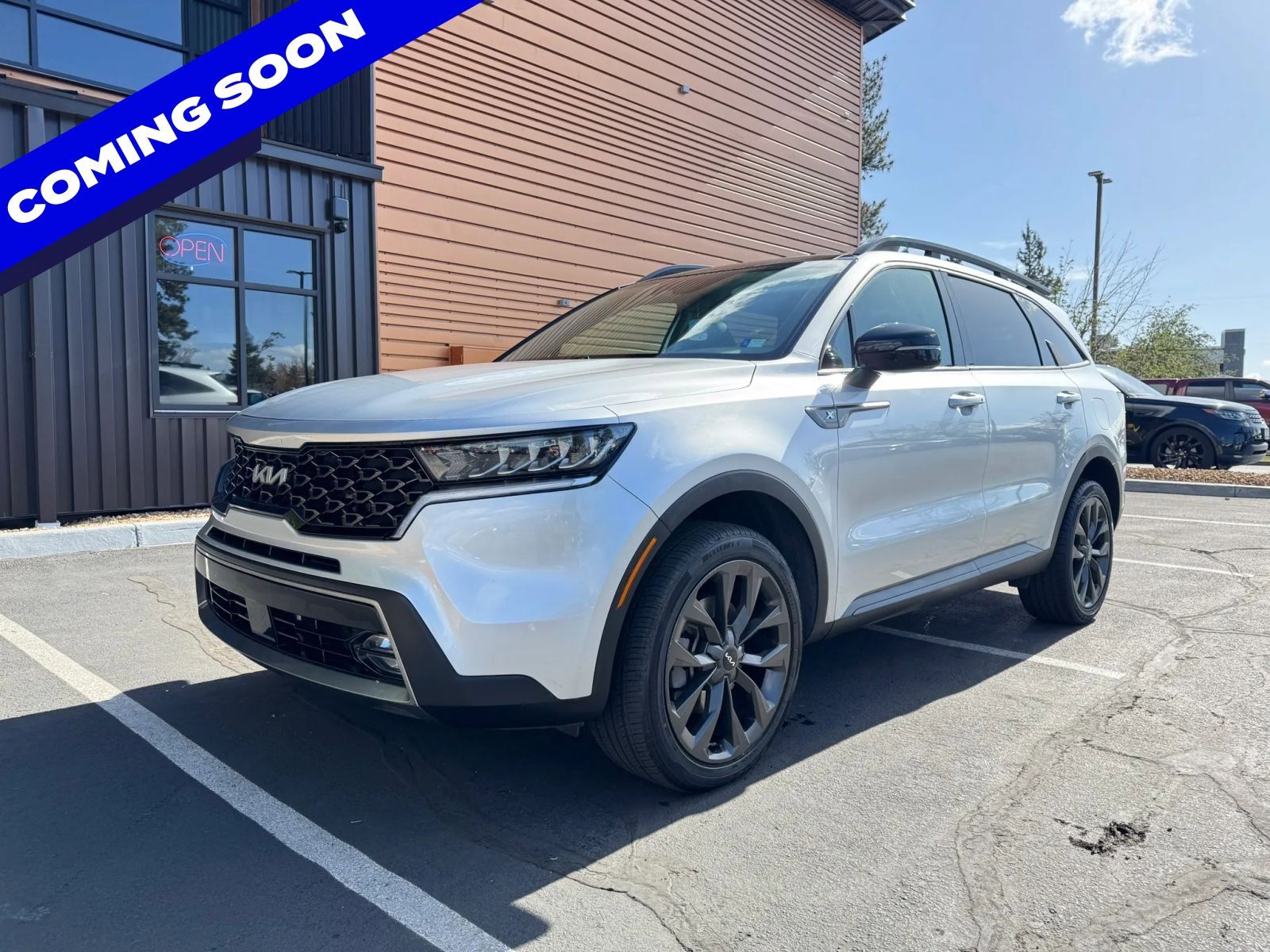 Sparkling Silver 2022 Kia Sorento X-Line EX AWD SUV / Crossover All-Wheel Drive 8-Speed Dual Clutch