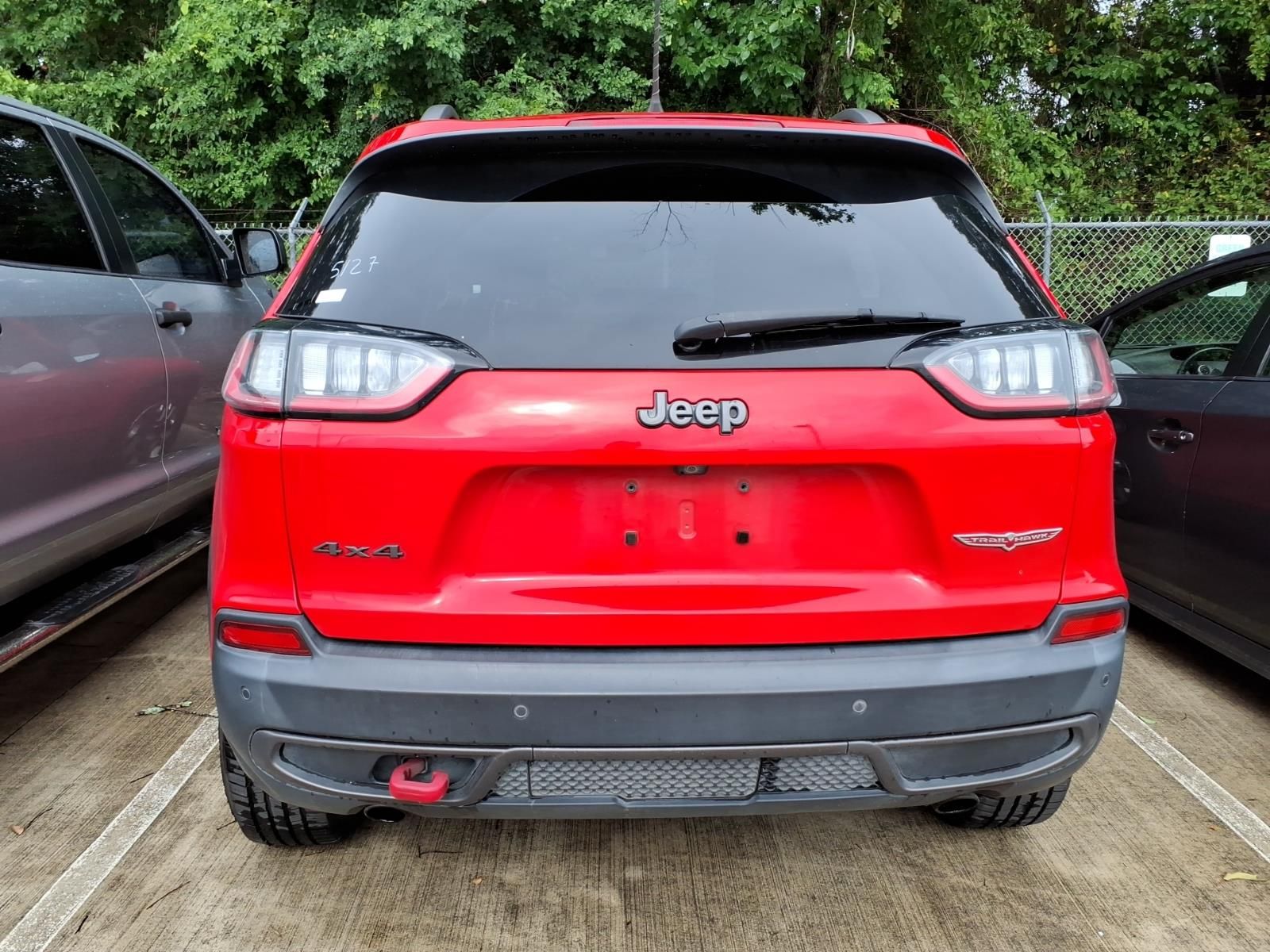 2019 Jeep Cherokee Trailhawk Red at Mac Haik CDJR North Houston
