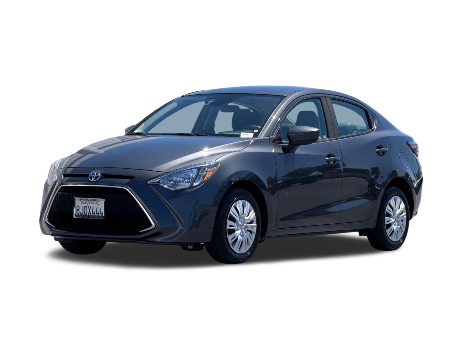 Gray (GRAPHITE) 2019 Toyota Yaris Sedan Front-Wheel Drive 6-Speed Manual