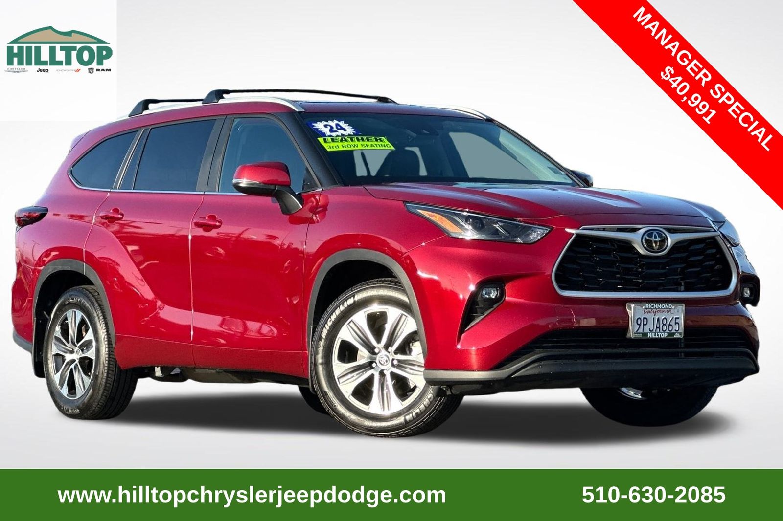 2024 Toyota Highlander XLE AWD