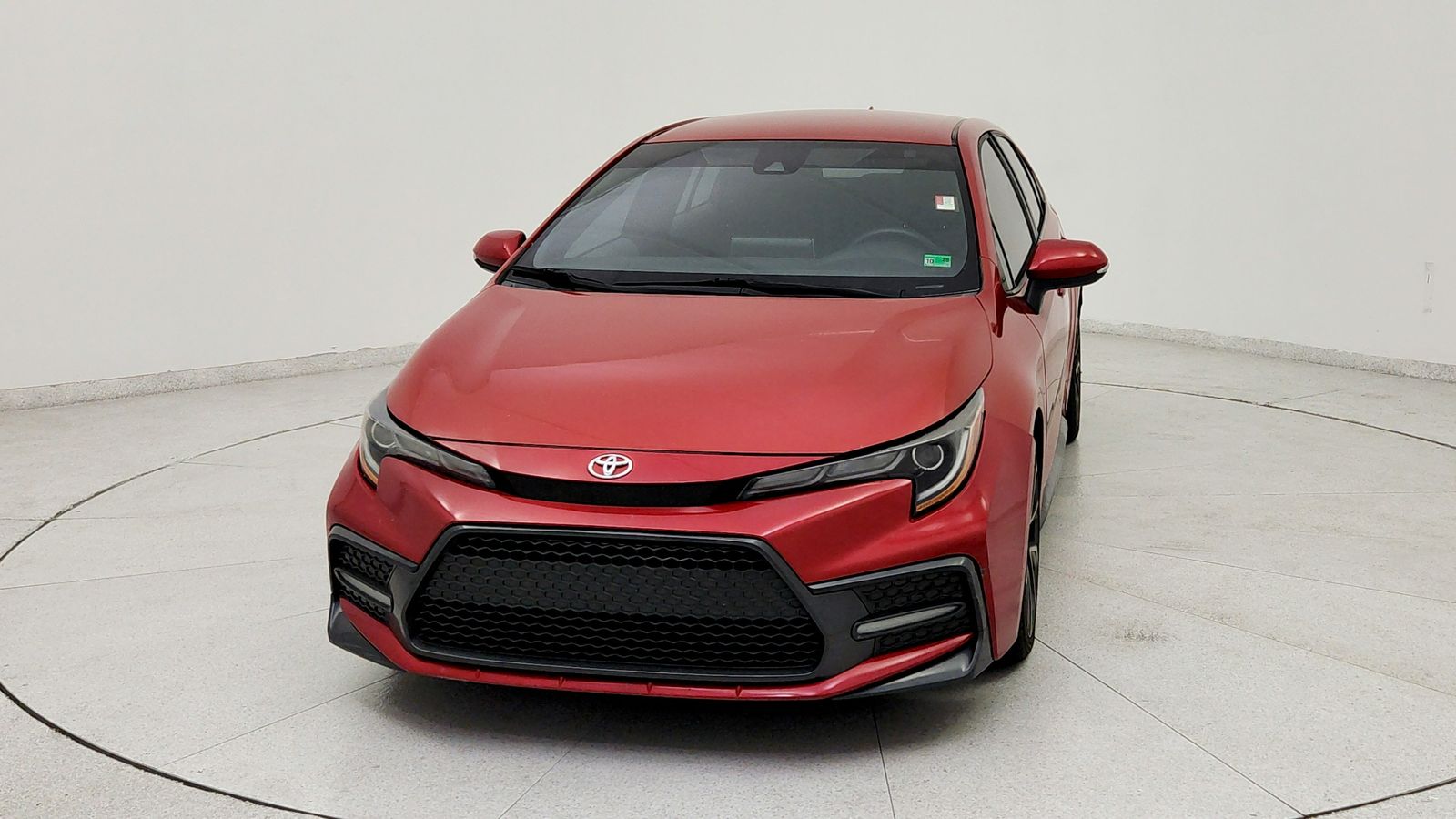 Used 2020 Red Toyota SE image 2