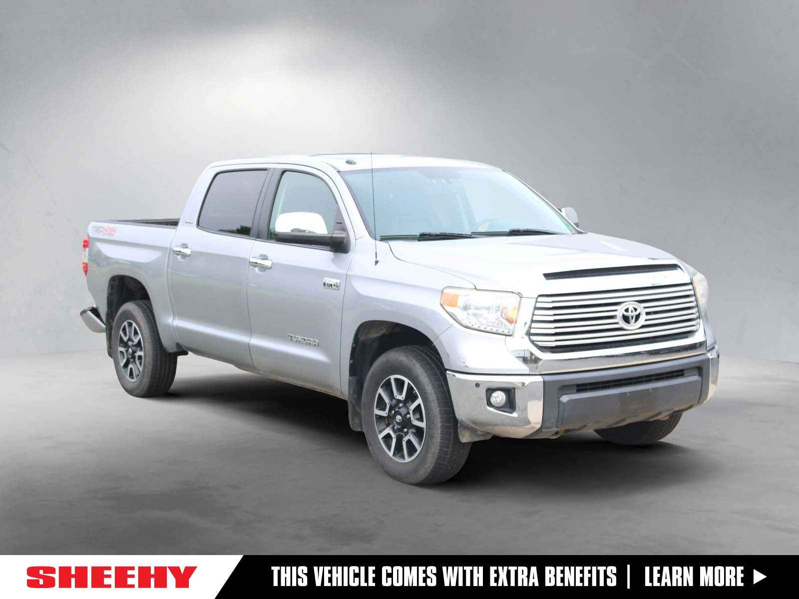 Silver Sky Metallic 2016 Toyota Tundra Pickup Truck Four-Wheel Drive 6-Speed Automatic Overdrive